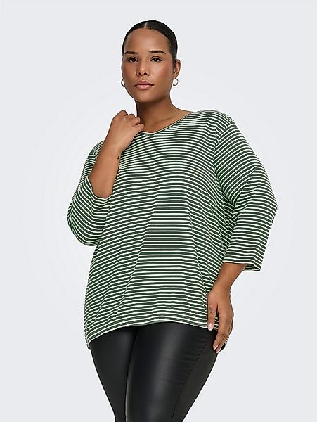 ONLY CARMAKOMA 3/4-Arm-Shirt CARLINA 3/4 SLEEVE V-NECK BLOUSE JRS günstig online kaufen