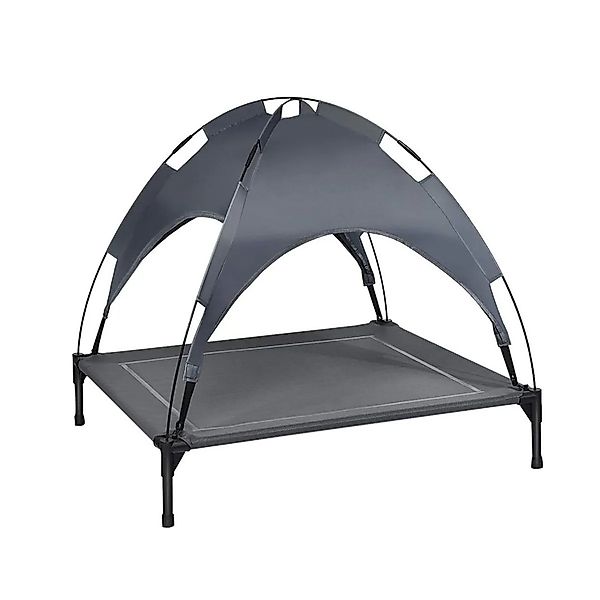 Costway Katzenliege Katzenbett Hundebett mit Baldachin 90 x 81 x 86 cm günstig online kaufen