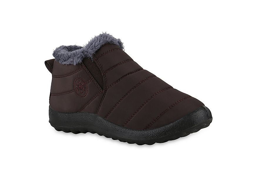VAN HILL 841499 Winterstiefelette Damen Warm Gefütterte Winter Boots Stiefe günstig online kaufen
