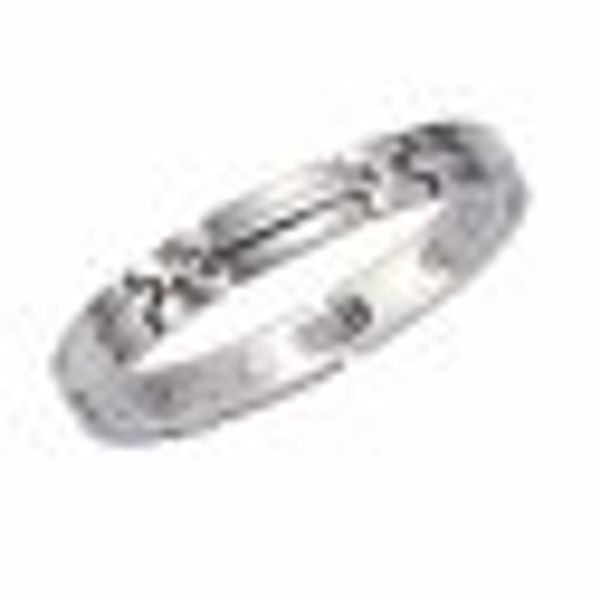 Armband Edelstahl glanz matt 19cm lang günstig online kaufen