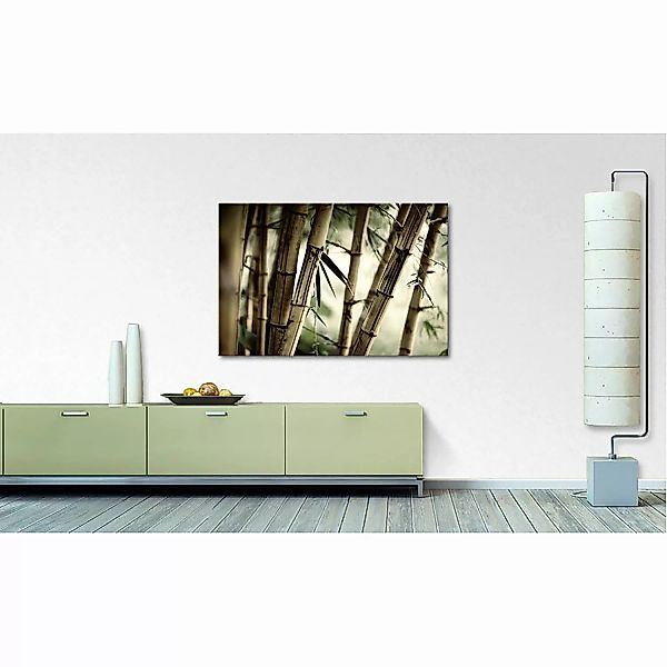 home24 Leinwandbild Bamboo Forest günstig online kaufen