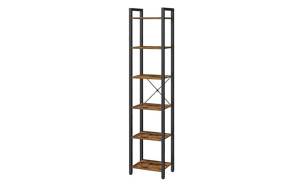 Standregal   ¦ braun ¦ Maße (cm): B: 40 H: 186 Regale > Standregale - Höffn günstig online kaufen