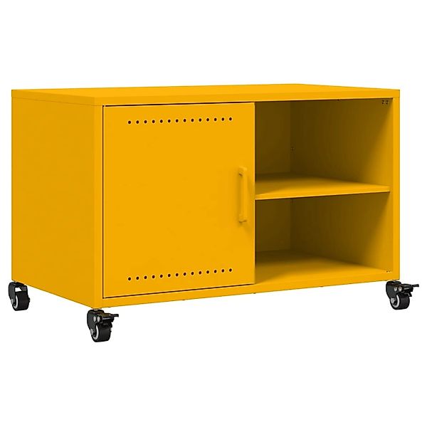 vidaXL TV-Schrank Senfgelb 68x39x43,5 cm Stahl 846671 günstig online kaufen
