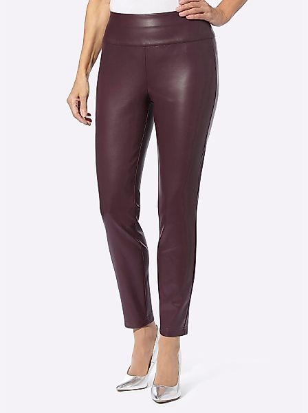 Witt Jerseyhose Leder-Leggings Innenbeinlänge ca. 71 günstig online kaufen