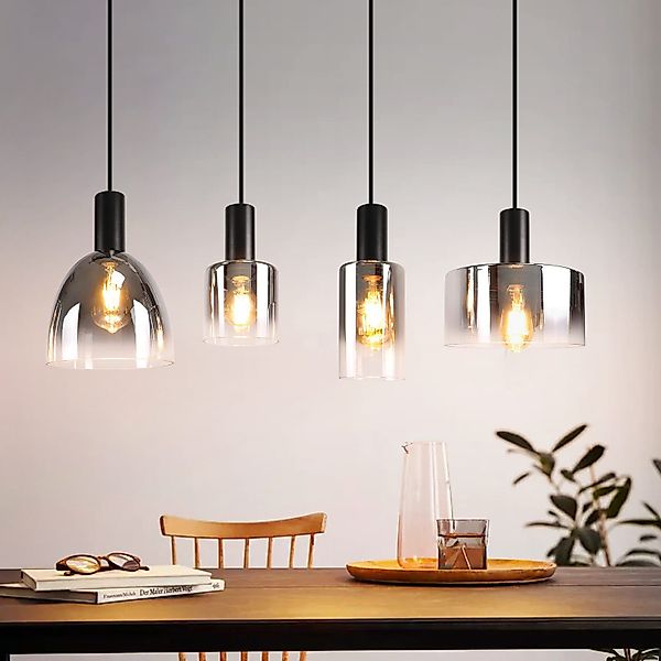 ZMH Pendelleuchte Esszimmer 3/4 Flammig E27 günstig online kaufen