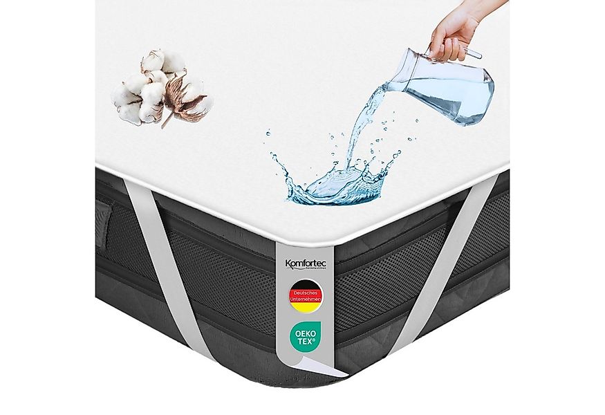 Matratzenschoner Baumwolle, 90x200, 120x200, 140x200, 160x200, 180x200 oder günstig online kaufen