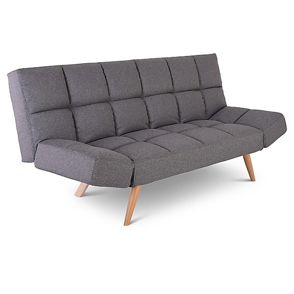 Raburg Schlafsofa 2-Sitzer, klappbare Gästebett-Funktion, Stoff, günstig online kaufen
