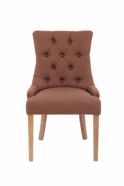 CLP Esszimmerstuhl Aberdeen Stoff, Kautschukholz-Gestell, gepolstert günstig online kaufen