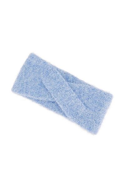 Ulla Popken Strickmütze Stirnband drapiert weicher Rippstrick günstig online kaufen