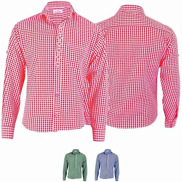 German Wear Trachtenhemd GW1203-EW Trachtenhemd für Trachtenlederhose mit E günstig online kaufen