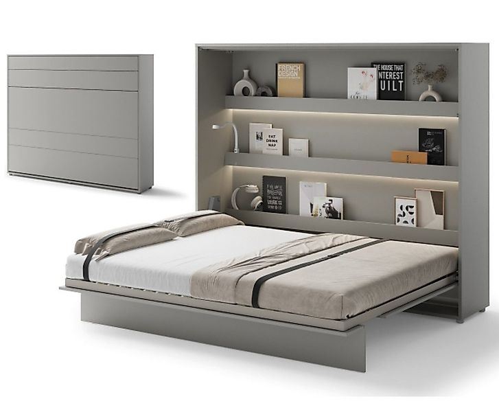 Compleo Schrankbett Horizontal Wandklappbett Lenart Bed günstig online kaufen
