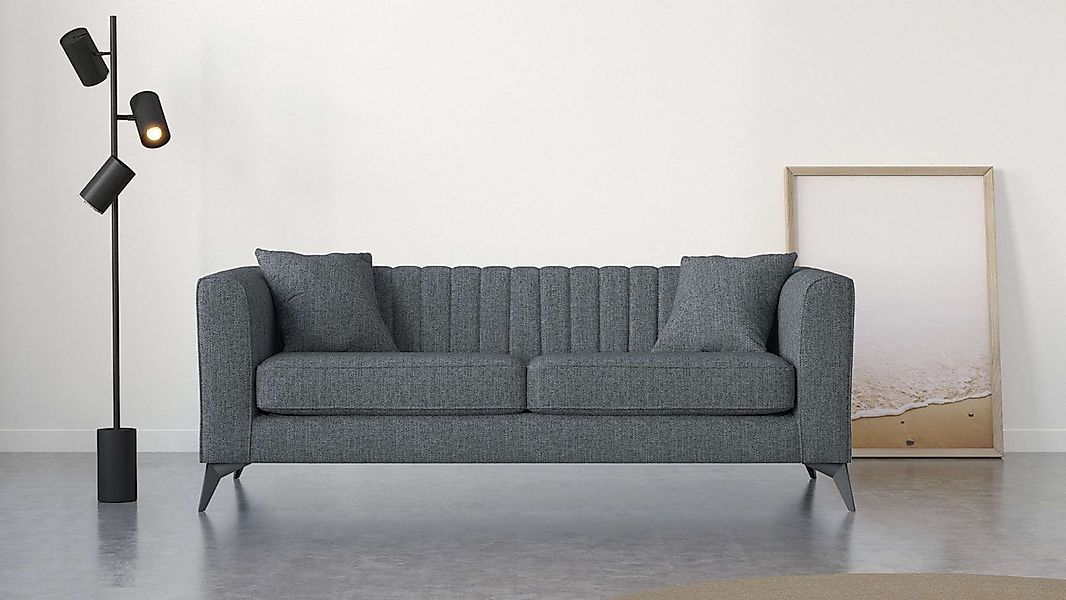 Places of Style 3-Sitzer "MATTHEW elegantes Designsofa, Maße B/T/H: 201/86/ günstig online kaufen