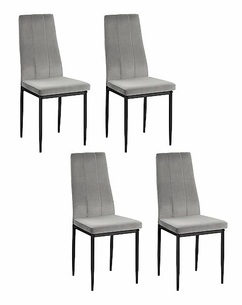 INOSIGN Esszimmerstuhl »Remus«, (Set), 4 St., Samtvelours, im 1er,2er und 4 günstig online kaufen