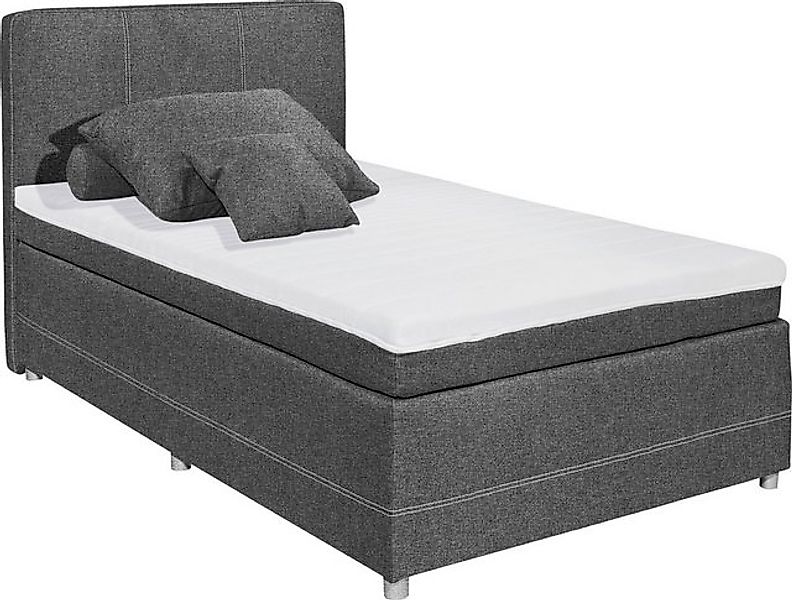 ED EXCITING DESIGN Boxspringbett Luanda, wahlweise mit Matratze und Topper günstig online kaufen