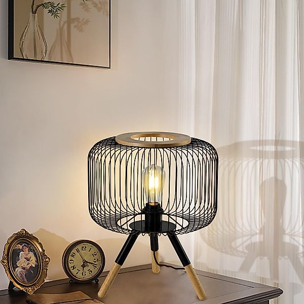 LQWELL Tischleuchte Tischlampe, Modern E27 Nachttischlampe, günstig online kaufen