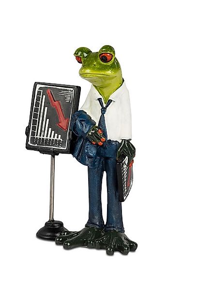 formano Dekofigur Frosch aus Froschhausen lustige Börsen-Makler Auswahl günstig online kaufen