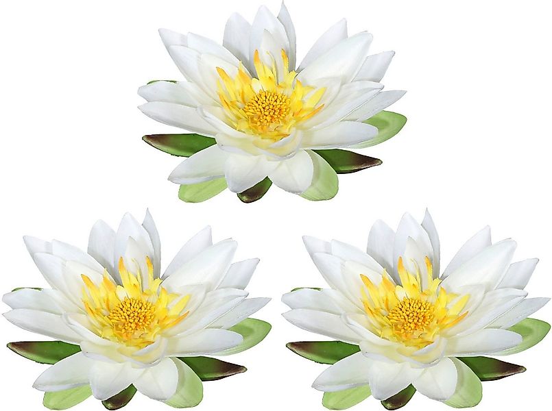 Kunstblume Lotusblüte, Creativ green, Höhe 5 cm, im 3er Set günstig online kaufen