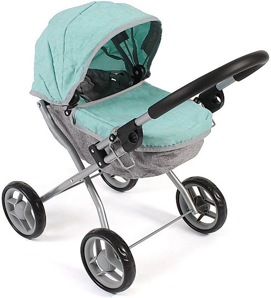CHIC2000 Puppenwagen Lilli, Melange Mint, zusammenklappbar günstig online kaufen