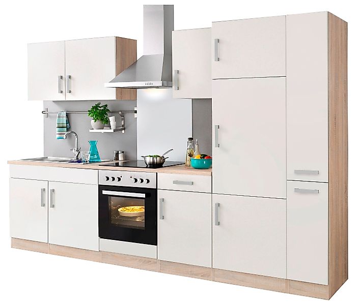 KOCHSTATION Küchenzeile KS-Toronto, Breite 300 cm, günstig online kaufen
