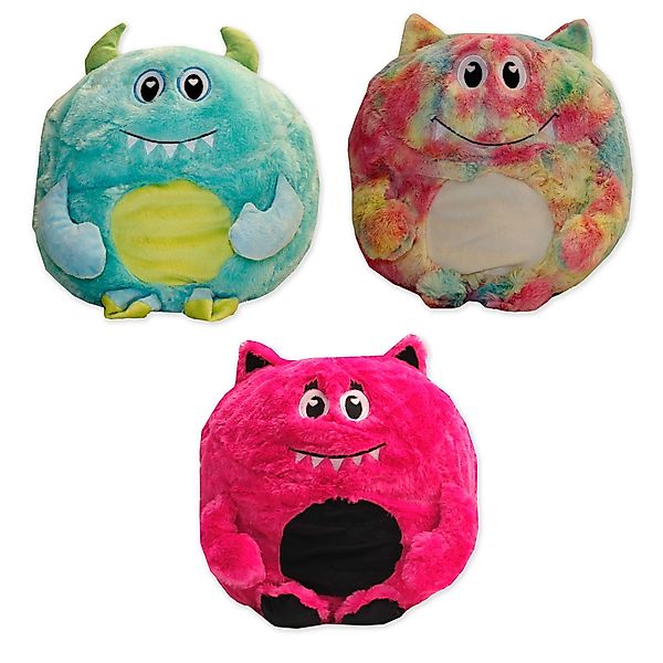 Haus und Deko Zierkissen Monster Kuschelkissen günstig online kaufen