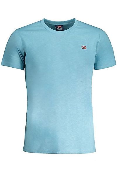 NORWAY 1963 T-Shirt Herren T-Shirt Blau - Kurzarm, Rundhals, Mit günstig online kaufen