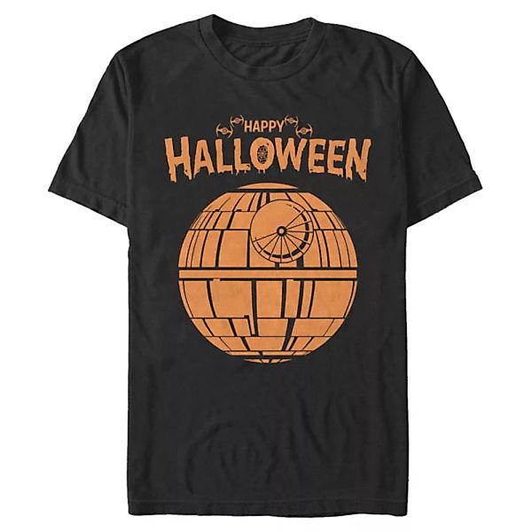 Star Wars - Death Star Happy - Halloween - Männer T-Shirt günstig online kaufen