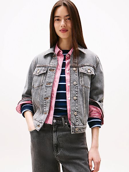 Tommy Jeans Jeansjacke "CLSSC TRCKR JCKT RWB EXT DI6078" günstig online kaufen