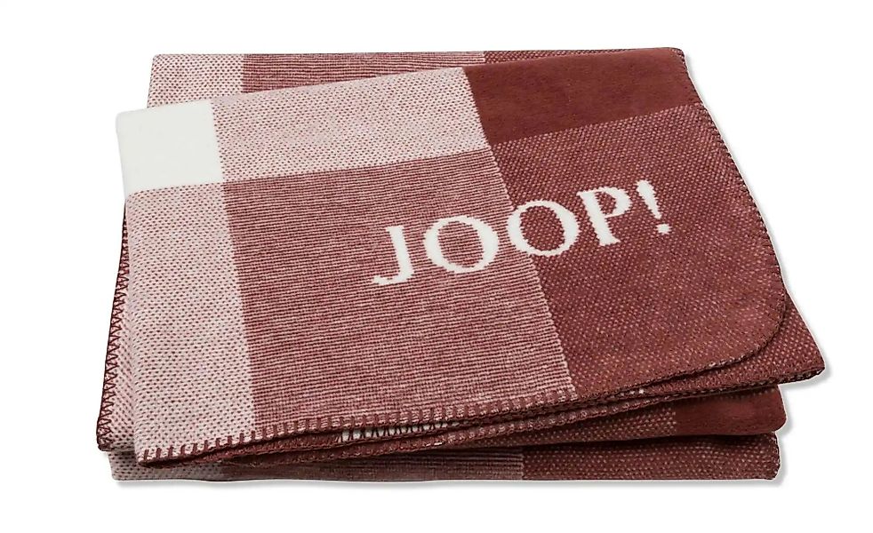 JOOP! Wohndecke Mesh ¦ rosa/pink ¦ Baumwollmischgewebe ¦ Maße (cm): B: 200 günstig online kaufen