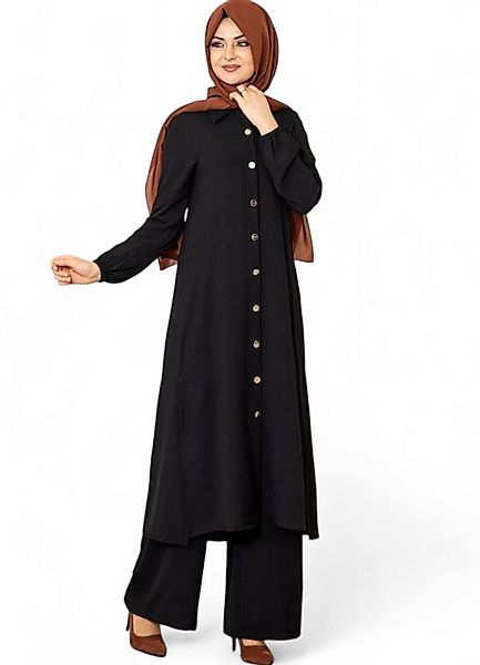 Modavitrini Longtunika Damen Anzug Lange Tunika günstig online kaufen