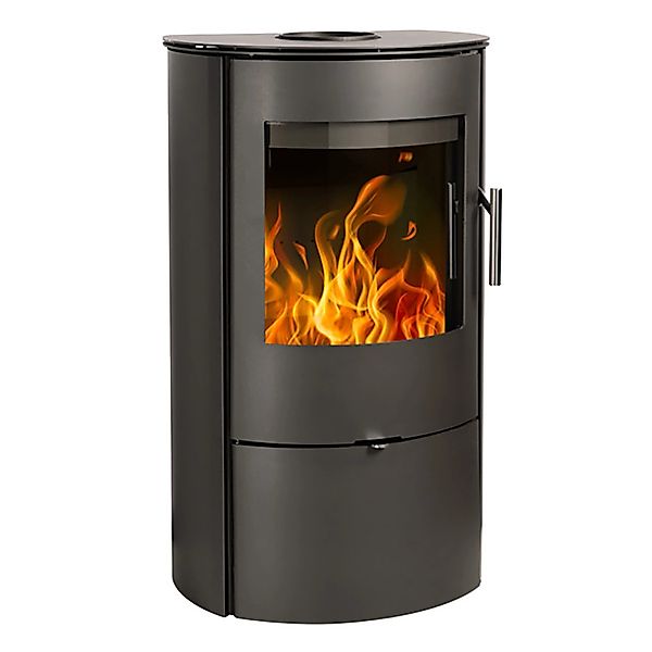 Haas+Sohn Ficus Kaminofen Stahl Schwarz 5 kW günstig online kaufen