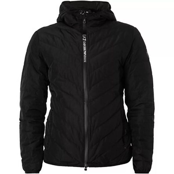 Emporio Armani EA7  Trainingsjacken Daunenjacke mit Logo und Reißverschluss günstig online kaufen