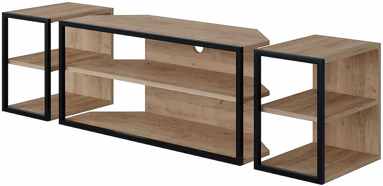 Decortie TV-Schrank "Echo TV Schrank", (Packung), Einfache Montage,Platzspa günstig online kaufen
