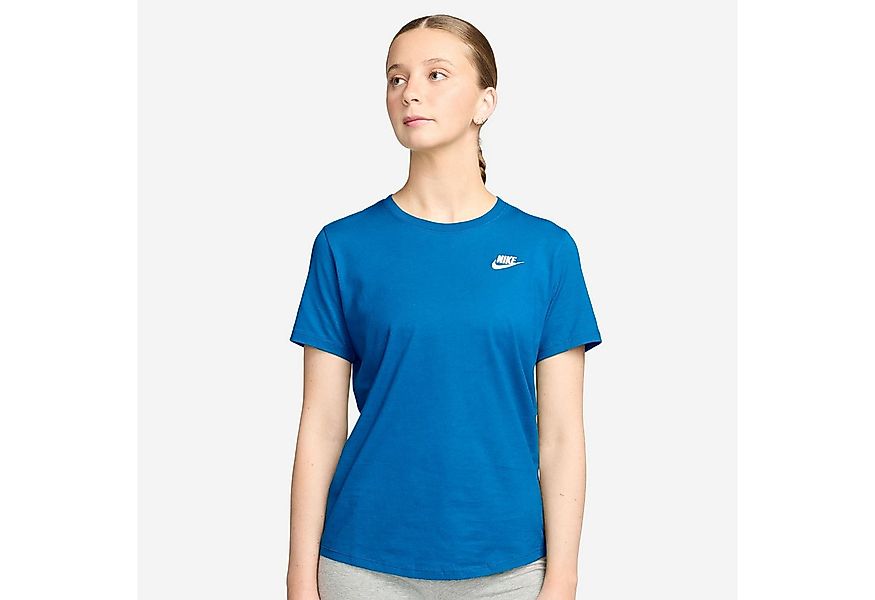 Nike Sportswear T-Shirt W NSW CLUB SS TEE etwas weiterer Schnitt, kürzere L günstig online kaufen