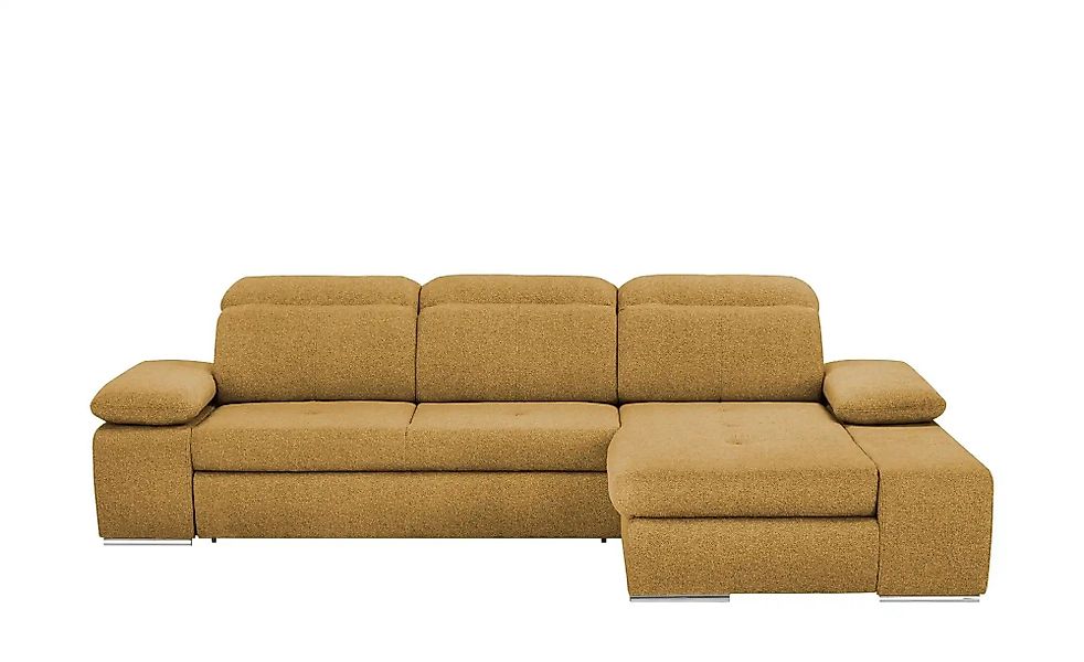 switch Ecksofa aus Mikrofaser Avilla ¦ gelb ¦ Maße (cm): B: 285 H: 86 T: 18 günstig online kaufen