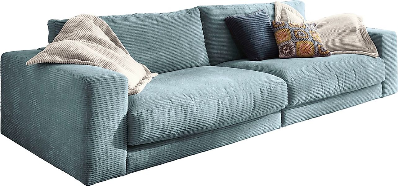 Home affaire Big-Sofa "Enisa, bequeme, legere Polsterung B/T/H: 290/127/85 günstig online kaufen