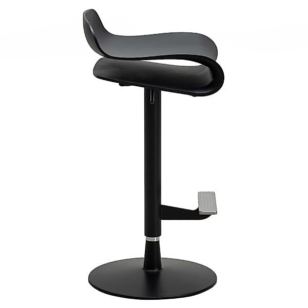 Kristalia BCN Barhocker schwarz höhenverstellbar günstig online kaufen