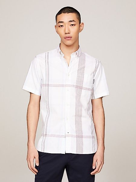 Tommy Hilfiger Kurzarmhemd RWB LINE CHECK Regular Fit SHIRT S/S günstig online kaufen
