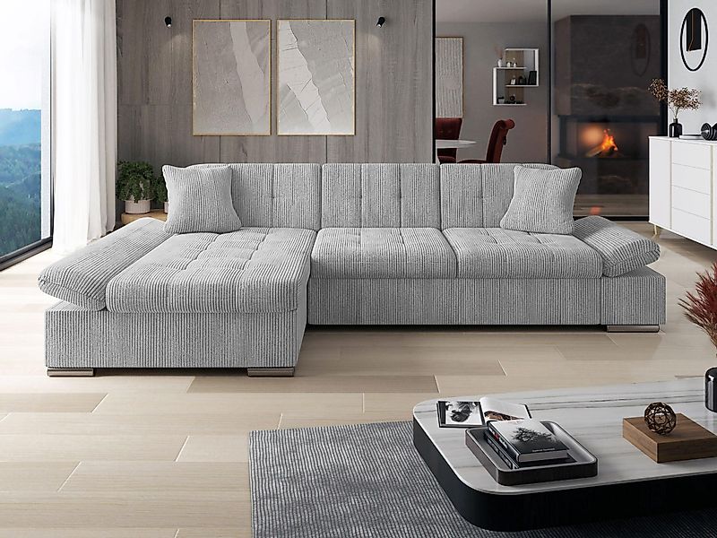 MIRJAN24 Ecksofa Malwi Cord, mit Schlaffunktion günstig online kaufen