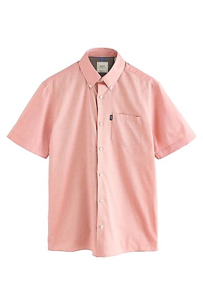 Next Kurzarmhemd Bügelleichtes Button-down-Oxfordhemd, Kurzarm (1-tlg) günstig online kaufen