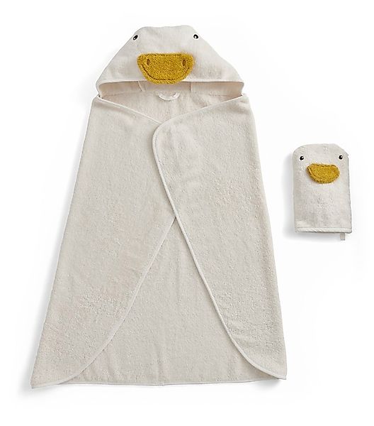 Christy Handtuch Set »Christy Baby Gans«, Set, 2 tlg., Walkfrottier, 1 Kapu günstig online kaufen