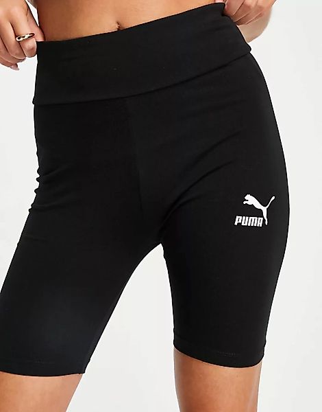 Puma – Classics – Kurze Shorts in Schwarz günstig online kaufen