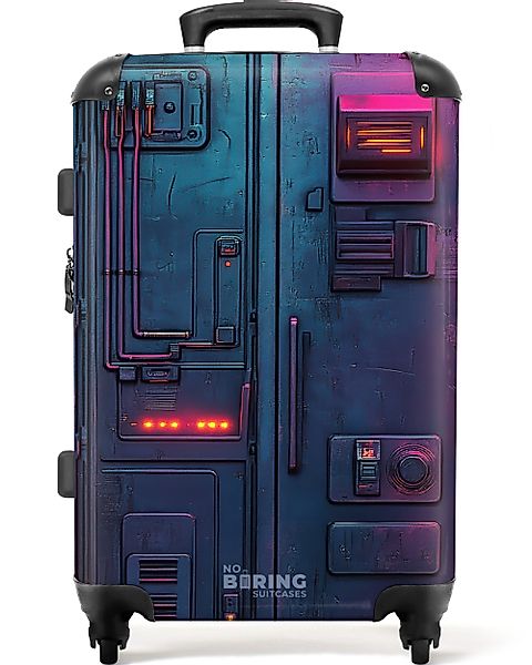 NoBoringSuitcases.com© Hartschalen-Trolley Technologische Paneeltür mit Neo günstig online kaufen