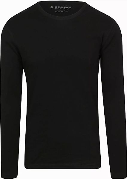 Garage Basic T-shirt Longsleeve Schwarz - Größe S günstig online kaufen