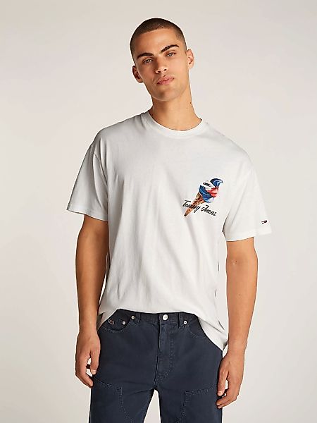 Tommy Jeans T-Shirt "TJM RLX NOVELTY 2 GMD TEE", mit großem Logo am Rücken günstig online kaufen