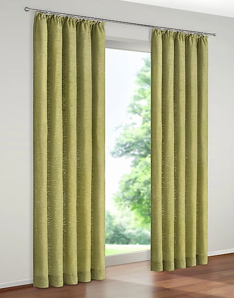 Wirth Vorhang "Trondheim 234 g/m²" Kräuselband 1 Stk. tlg. günstig online kaufen