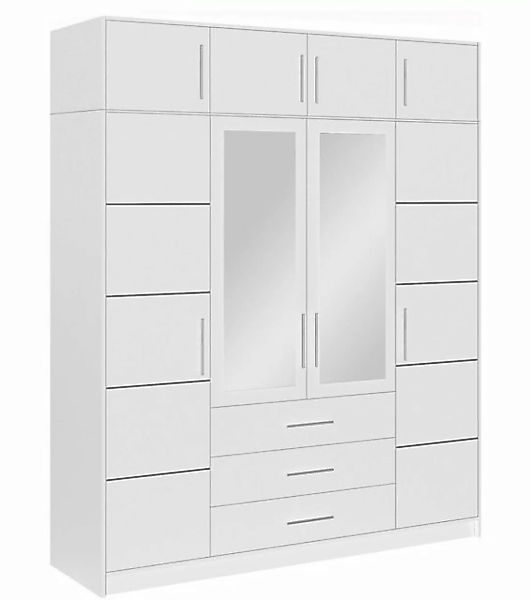 Marmex Möbel Garderobenschrank BALI D4N ein Garderobenschrank mit Schrankau günstig online kaufen