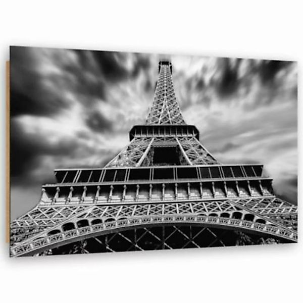 FEEBY® Kunst Eiffelturm Schwarz und Weiß Leinwandbilder bunt Gr. 60 x 40 günstig online kaufen