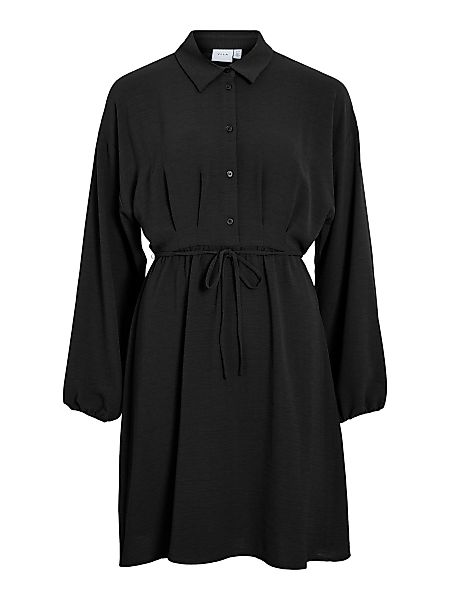 Vila Shirtkleid Mit Umlegekragen und durchgehender günstig online kaufen
