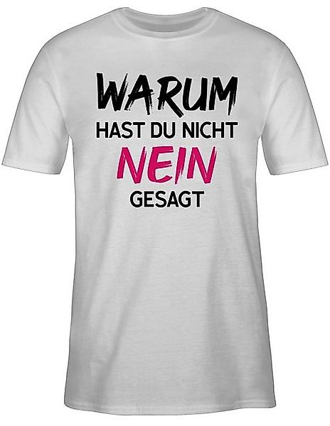 Shirtracer T-Shirt Warum zur hast du günstig online kaufen