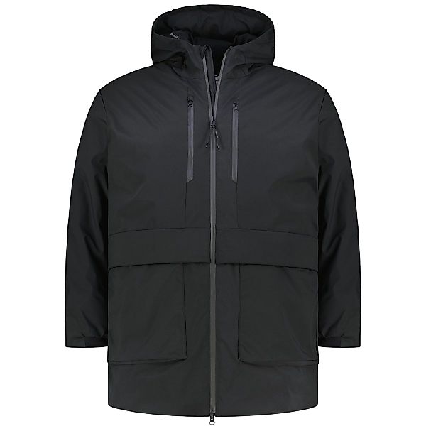 Jack&Jones Wattierter Parka, wind- und wasserabweisend Farbe schwarz Größe: günstig online kaufen